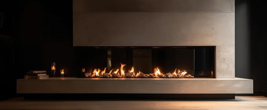 Gas Fireplace Ember Bed Design Services in Ceres, California