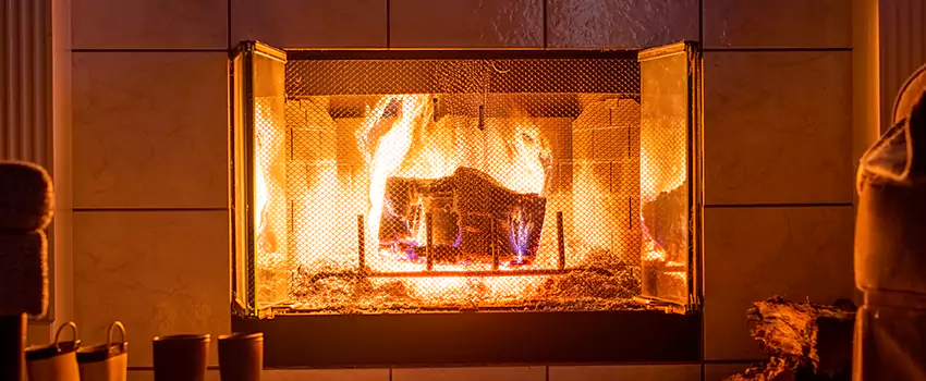 Mendota Hearth Landscape Fireplace Installation in Ceres, California