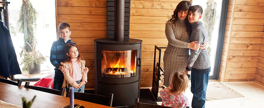 Morso Cast Iron Fireplace Insert Installation in Ceres, California