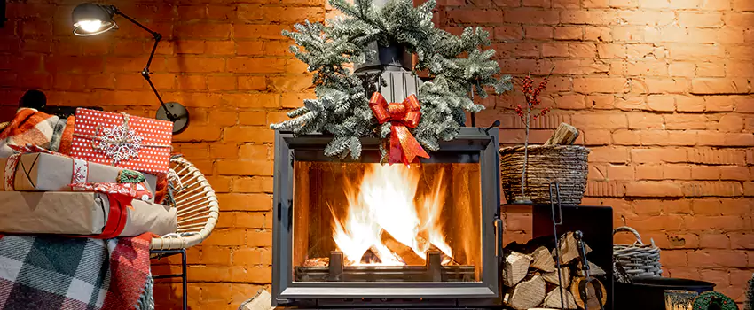 Travis Industries Linear Gas Fireplace Installation in Ceres, California