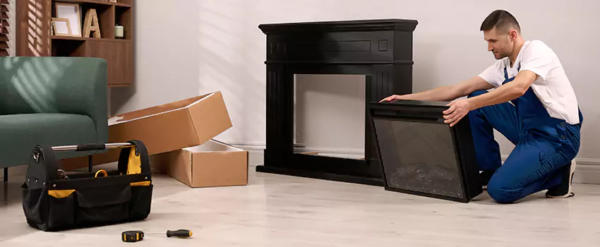 Old Rusted Metal Fireplace Repair And Replacement in Ceres, CA